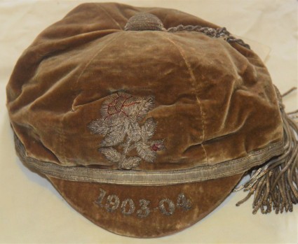 Yorkshire Cap 1903-1904 - J S Auty