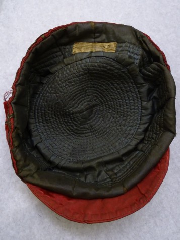 1898 Wales Rugby Cap - Inside (CRM36)