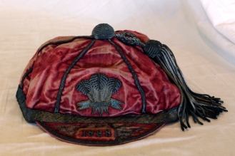 1888 Wales cap awarded to W H Howell against Scotland.